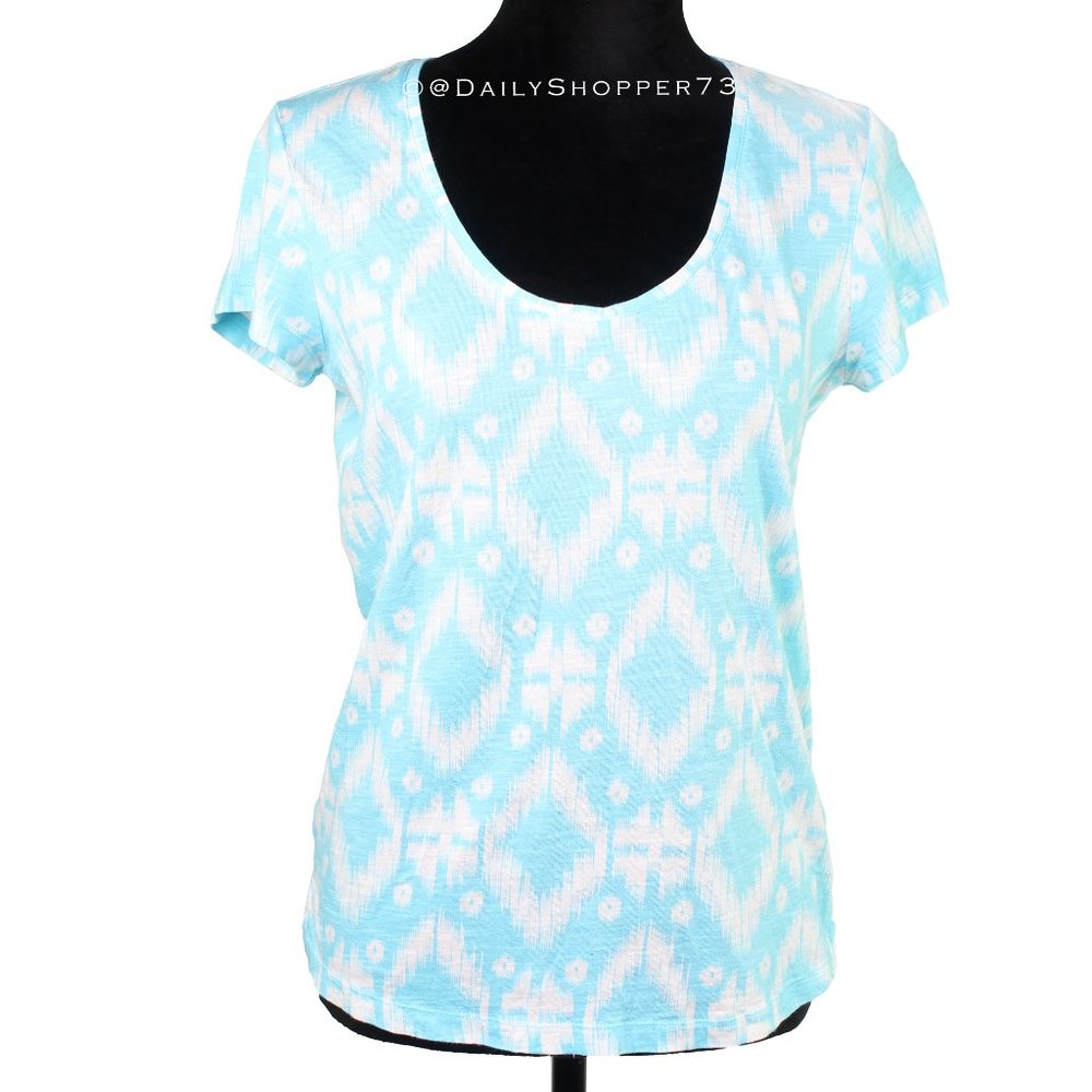 Banana Republic Women's Southwestern Pattern Modal T-Shirt